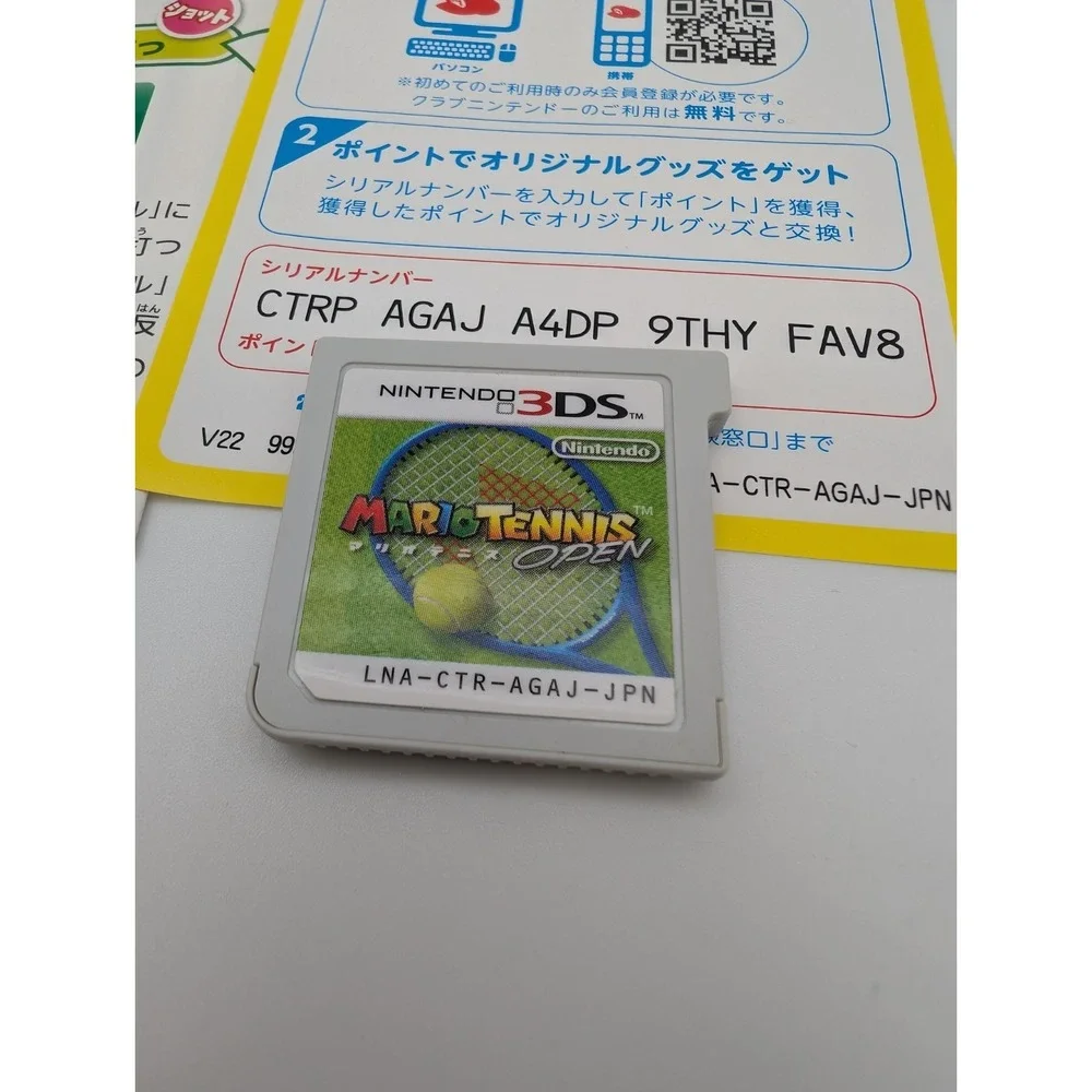 Mario Tennis Open Nintendo 3DS Region-locked for Japanese consoles US Seller